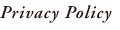 privacy policy